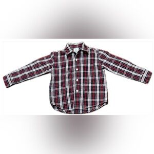 IZOD Toddler Plaid Button Down Shirt, Size 3T